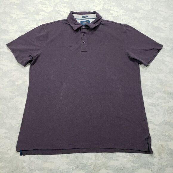 Fairlane Polo Shirt Mens Large Blue Regular‎ Fit Short Sleeve - Picture 1 of 12